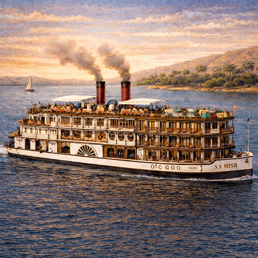 SS Misr on the Nile