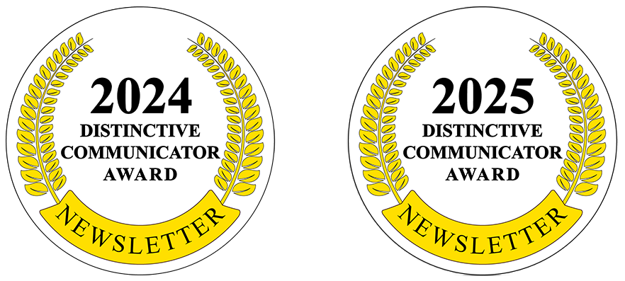 2024 and 2025 Distinctive Communicator Awards